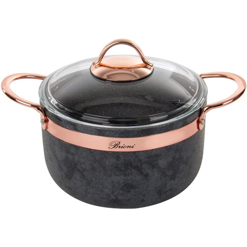 Кастрюля Brioni Antrasite Copper 20 см 3 л (764-005)