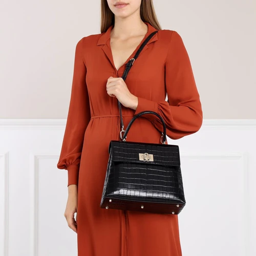 Женская сумка-сэтчел Furla 1927 M Top Handle Barpaco черная (BARPACOKO0000O6000): Пол Женский