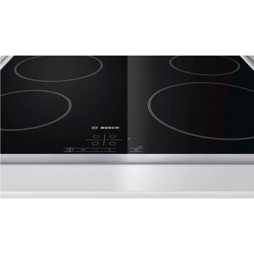Варильна поверхня електрична Bosch PKE645B17E: Кількість конфорок 4