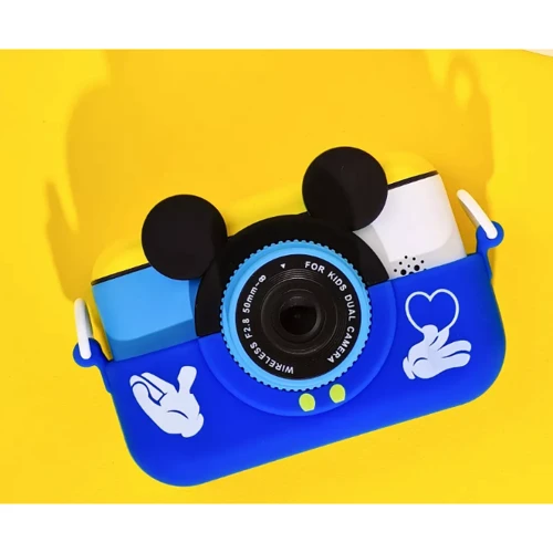 Детский фотоаппарат PRC Mickey Mouse blue фото 6
