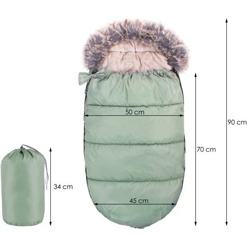 Універсальний конверт Springos зелений (SB0028)