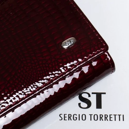 Женский кошелек Sergio Torretti LR бордовый (W1-V bordo): Пол Женский
