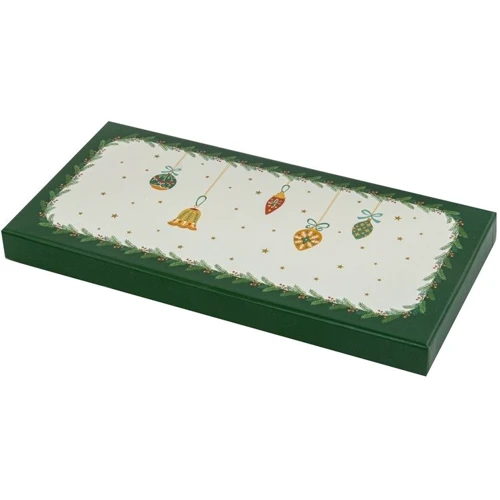 Блюдо Lefard Green Christmas 25 см (922-075): Форма овальное