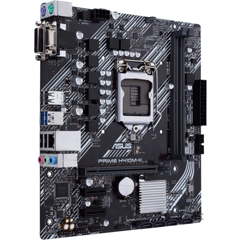 ASUS PRIME H410M-K R2.0: Оперативная память 2xDDR4 2933 МГц, до 64 ГБ