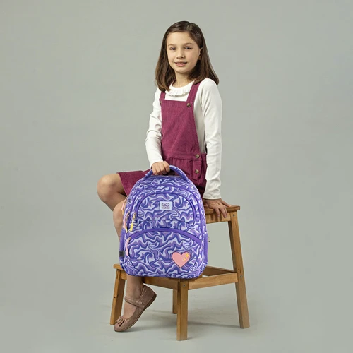 Рюкзак GoPack Education 175M-4 Shiny Heart (GO24-175M-4): Возрастная группа от 9 до 12 лет