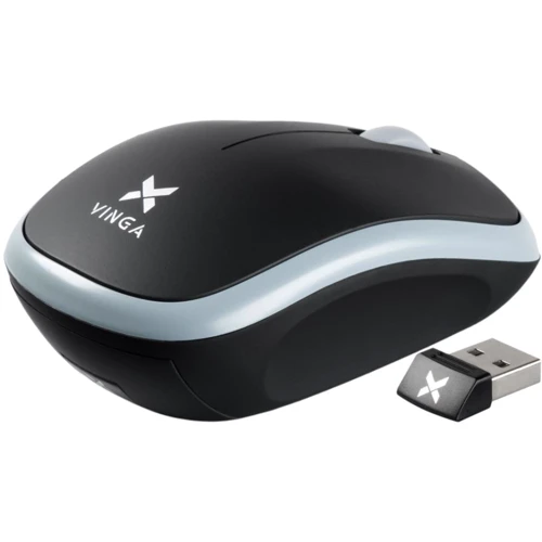 Мышь Vinga MSW-906 black - gray: Интерфейс подключения Wireless (радио интерфейс)