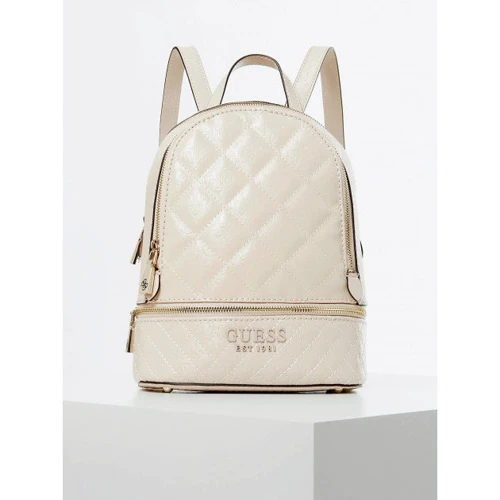 Женский рюкзак Guess Queenie бежевый (HWSG7666320-NUD)