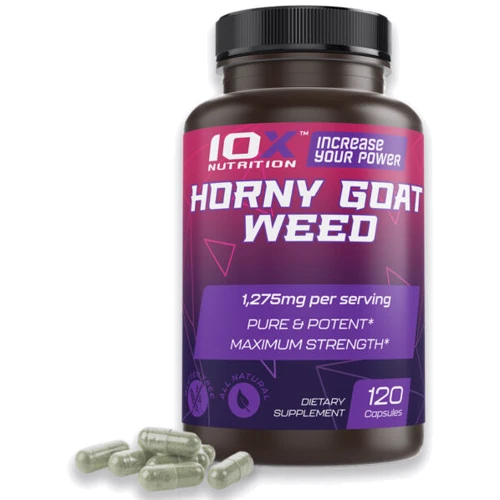

10XNutrition Horny Goat Weed Горянка с макой 120 капсул