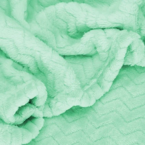 Плед Springos Extra Soft 130x180 см мятный (HA7133) фото 7