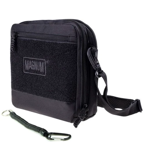 Сумка через плече Magnum Pocket Organiser 2.5 л чорна (POCKET ORGANISER-BLACK): Матеріал Полиэстер