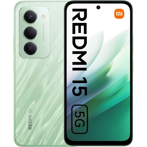 Смартфон Xiaomi Redmi 15 5G 4/128Gb Ripple Green (Global, NFC)
