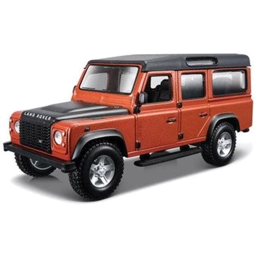 Автомодель Bburago Land Rover Defender 110 (ассорти белый, оранжевый металлик 1:32) (18-43029)