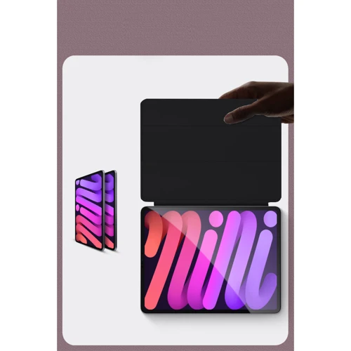 Аксессуар для iPad BeCover Case Book Magnetic Black (706843) for iPad Air 2020/iPad Air 2022: Материал искусственная кожа