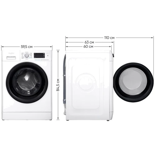 Стиральная машина Whirlpool FFB 8248 BV: Тип загрузки фронтальная