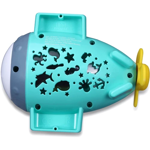 Іграшка для ванної BB Junior Splash N Play Підводний човен-проектор зі світлом (16-89001)