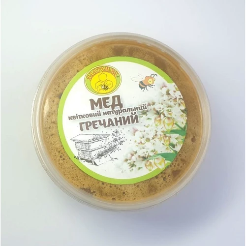 Мед Златомед Гречишный 450 г (4820013330170) фото 1