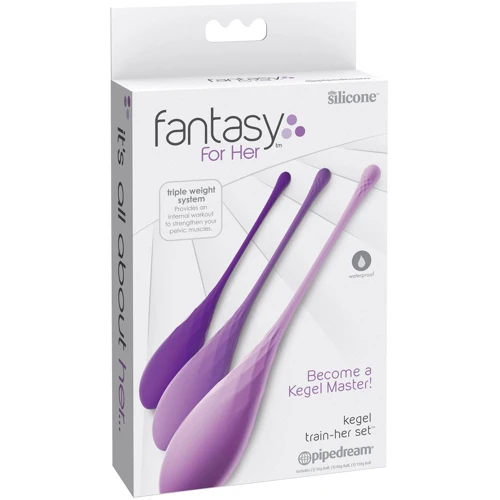 Набор вагинальных шариков Pipedream Fantasy For Her Kegel Train-Her Set (PD493012)