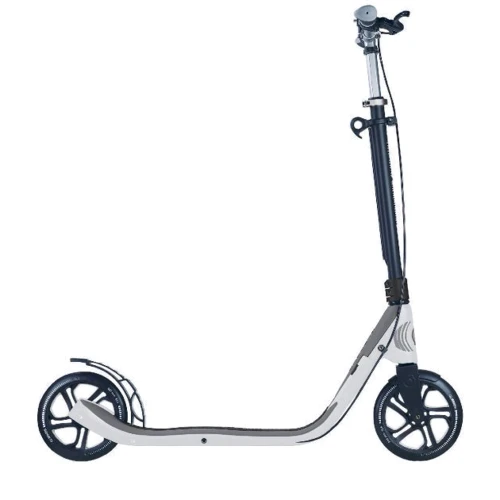 Самокат GLOBBER серии ONE NL 205 DELUXE, бело-серый, до 100кг, от 1.55м, 2 колеса (478-106): Количество колес 2