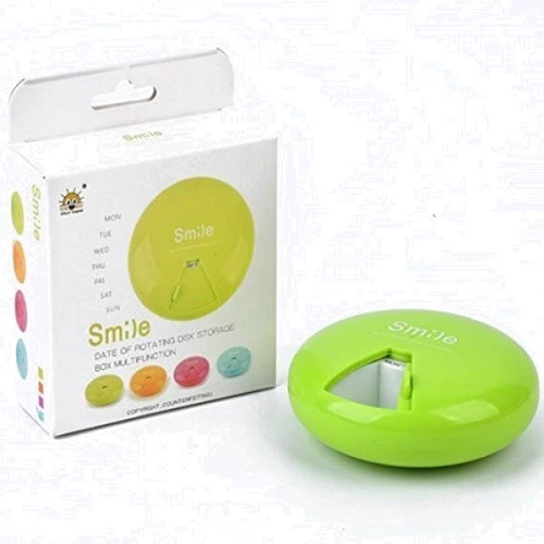 Контейнер для таблеток Smile датированный (107-10216770) фото 3