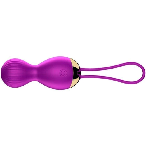 Вагинальные шарики с вибрацией и с пультом ДУ FOX - Vibrating Silicone Kegel Balls USB