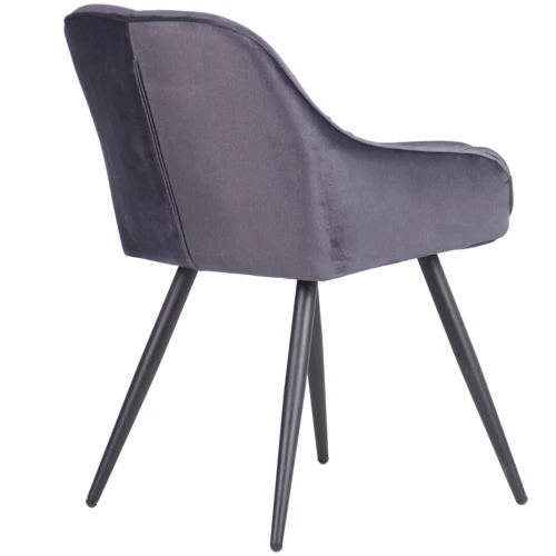 Кресло AMF Gabriel black/monsoon gray (545858): Тип кресла