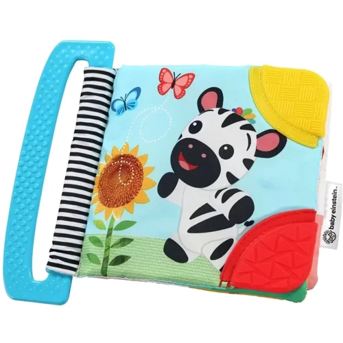 Игрушка-книжка Baby Einstein мягкая развивающая Teather Book (11794)