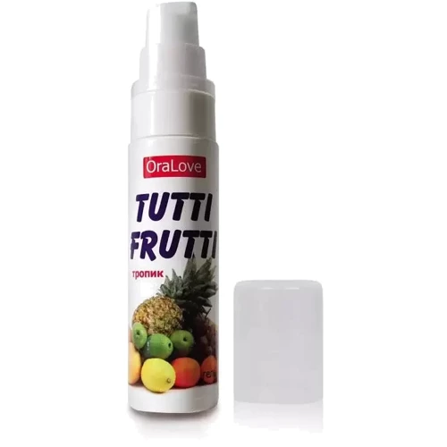 Оральный лубрикант Tutti-frutti тропик, 30 ml