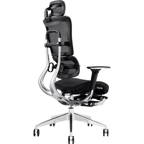 Кресло GT Racer X-801L Black (W-21): Тип для персонала