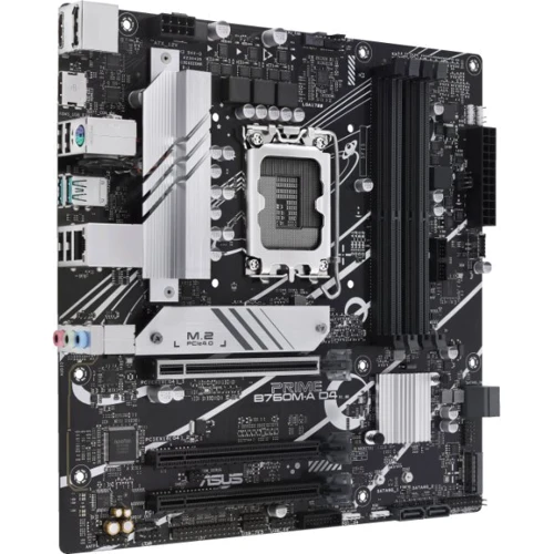ASUS PRIME B760M-A D4: Оперативная память 4xDDR4 5333 МГц, до 128 ГБ