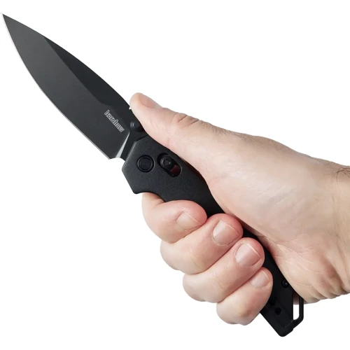 Нож Kershaw Iridium black (1740.06.03): Система блокировки Есть