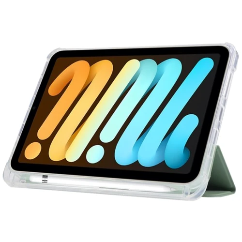 Аксессуар для iPad BeCover Case Book Soft TPU with Pencil mount Green for iPad Mini 7 2024 (712440) фото 6