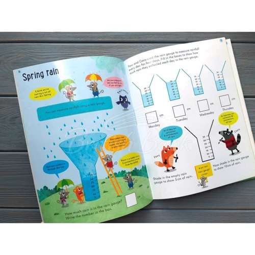 Wipe-Clean. Weather and Seasons 5-6 / Погода та сезони: Производитель Usborne