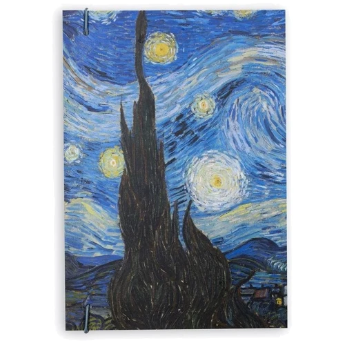 Скетчбук Manuscript Books V. Gogh 1889 S Plus с открытым переплетом: Количество страниц 160