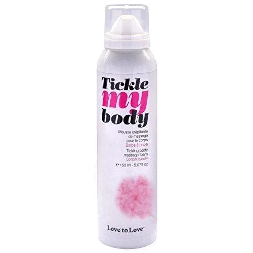 Масажна піна Love To Love TICKLE MY BODY Cotton candy (150 мл): Тип Масло