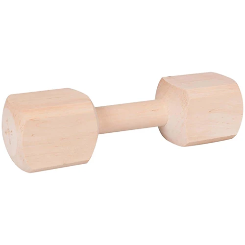 Іграшка для собак Flamingo RETRIEVE BLOCK гантель дерев'яна 600-650 г 28 см (43427)