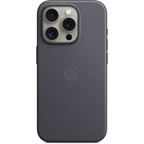 Чехол для iPhone Apple iPhone 15 Pro FineWoven Case with MagSafe - Black (MT4H3ZM/A): Тип чехла накладка на заднюю часть