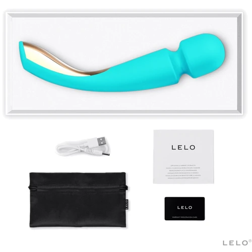 Вибромассажер LELO Smart Wand 2 Medium Ocean Blue