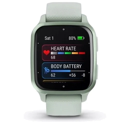 Смарт-часы Garmin Venu SQ 2 Metallic Mint Aluminium Bezel with Cool Mint Case and Silicone Band (010-02701-12): Производитель Garmin