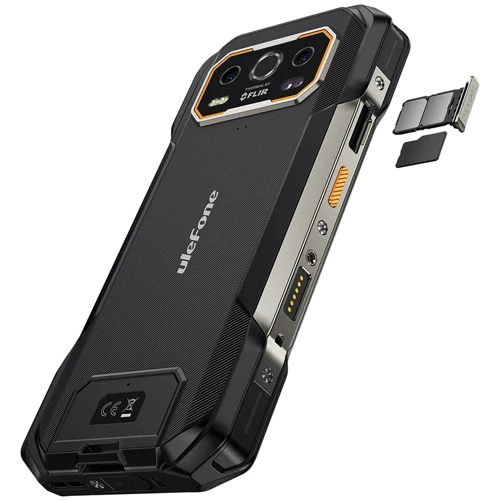 Смартфон UleFone Armor 27T Pro 12/256 Black: Процессор Mediatek Dimensity 6300 (6 nm) Octa-core (2x2.4 GHz Cortex-A76 & 6x2.0 GHz Cortex-A55)