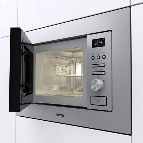 Встраиваемая микроволновая печь Gorenje BM201AG1X: Внутренний объем 20 л