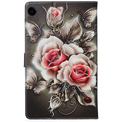 Аксессуар для планшетных ПК BeCover Smart Case Black Rose for Samsung X115 Galaxy Tab A9 (711266)