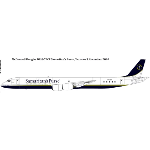 Декаль BSmodelle для літака Mcdonnell Douglas DC-8-72 Samaritan's Purse (BSM100550)