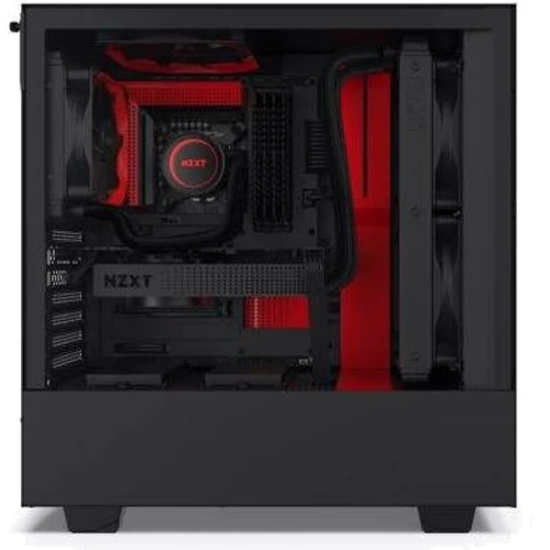 Корпус NZXT H510 Black/Red (CA-H510B-BR) фото 6
