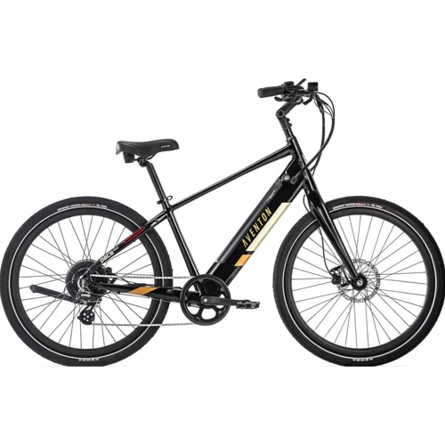 Електровелосипед 27,5 Aventon Pace 500 рама - M 2023 Midnight Black: Особливості С сиденьем, С рулем, Спортивные, С большими колесами