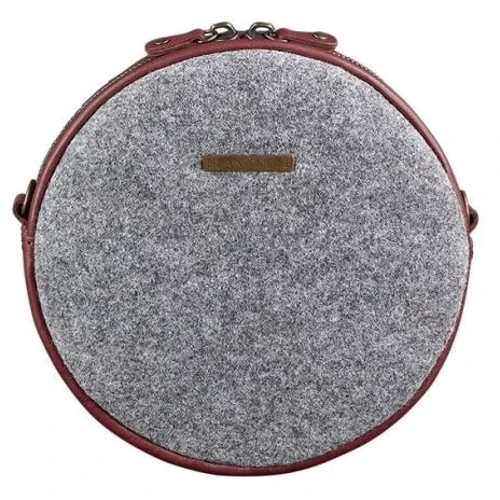 Женская сумка через плечо BlankNote бордовая (BN-BAG-23-felt-vin)