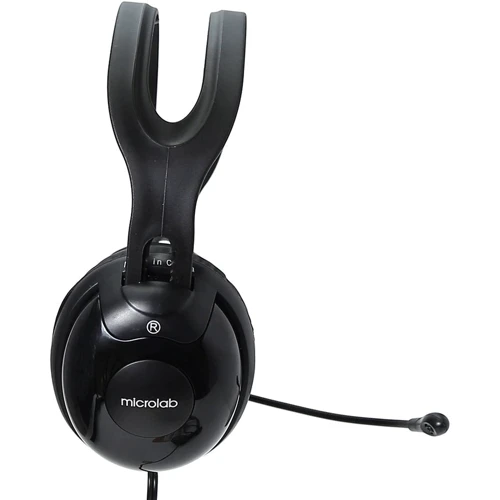 Наушники Microlab K280B Black (K280B): Тип крепления оголовные