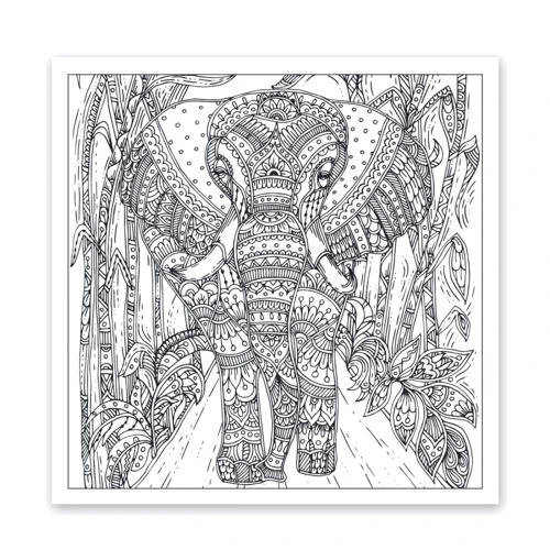 Розмальовка-антистрес Santi Світ тварин 20 сторінок (742911)