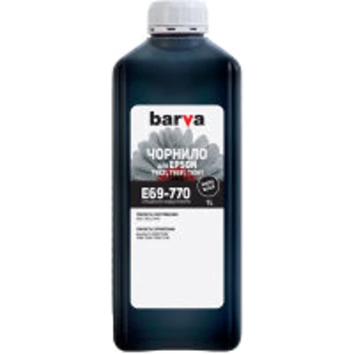 Чернила Barva Epson E69, 1 л, Photo-Black (E69-770)