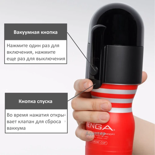 Мастурбатор+вакуумный контроллер Tenga Vacuum Controller