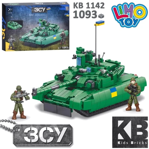 Конструктор LimoToy БМ Оплот 1093 деталі (KB 1142): undefined undefined